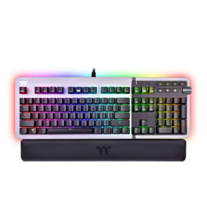 Bàn phím cơ Thermaltake Argent K5 Cherry MX Speed Silver