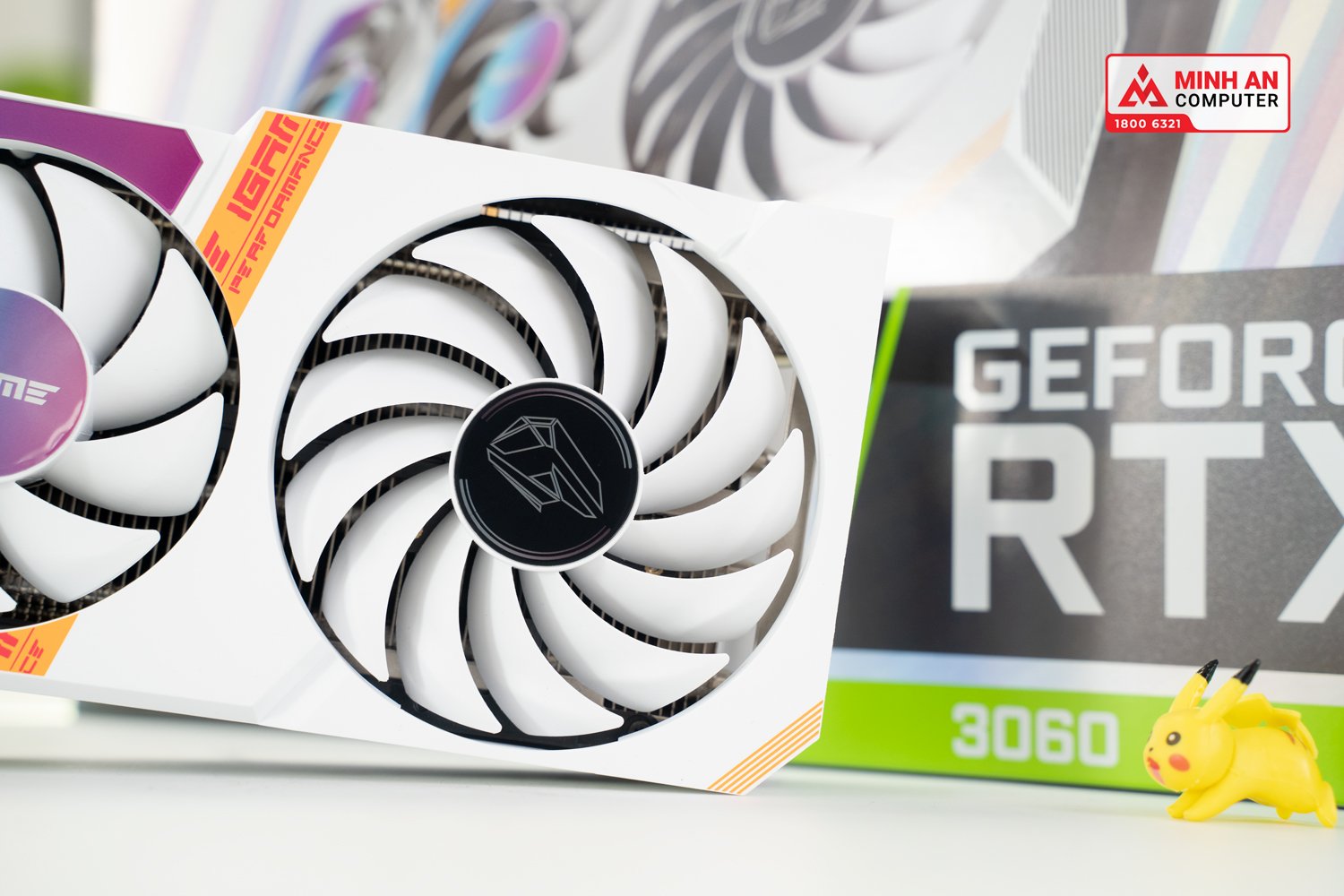 Card màn hình Colorful iGame Geforce RTX 3060 Ultra W OC 12G-V (White)