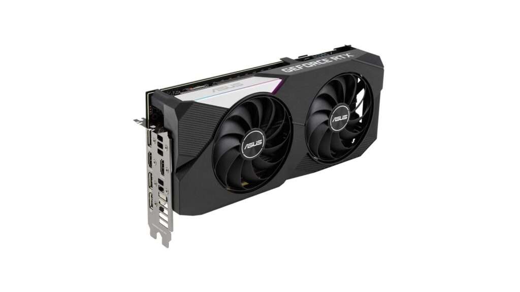Card màn hình Asus Dual GeForce RTX 3060 TI OC (DUAL-RTX3060TI-O8G-V2)