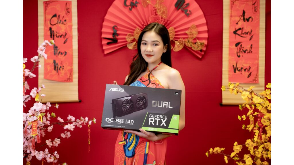 Card màn hình Asus Dual GeForce RTX 3060 TI OC (DUAL-RTX3060TI-O8G-V2)