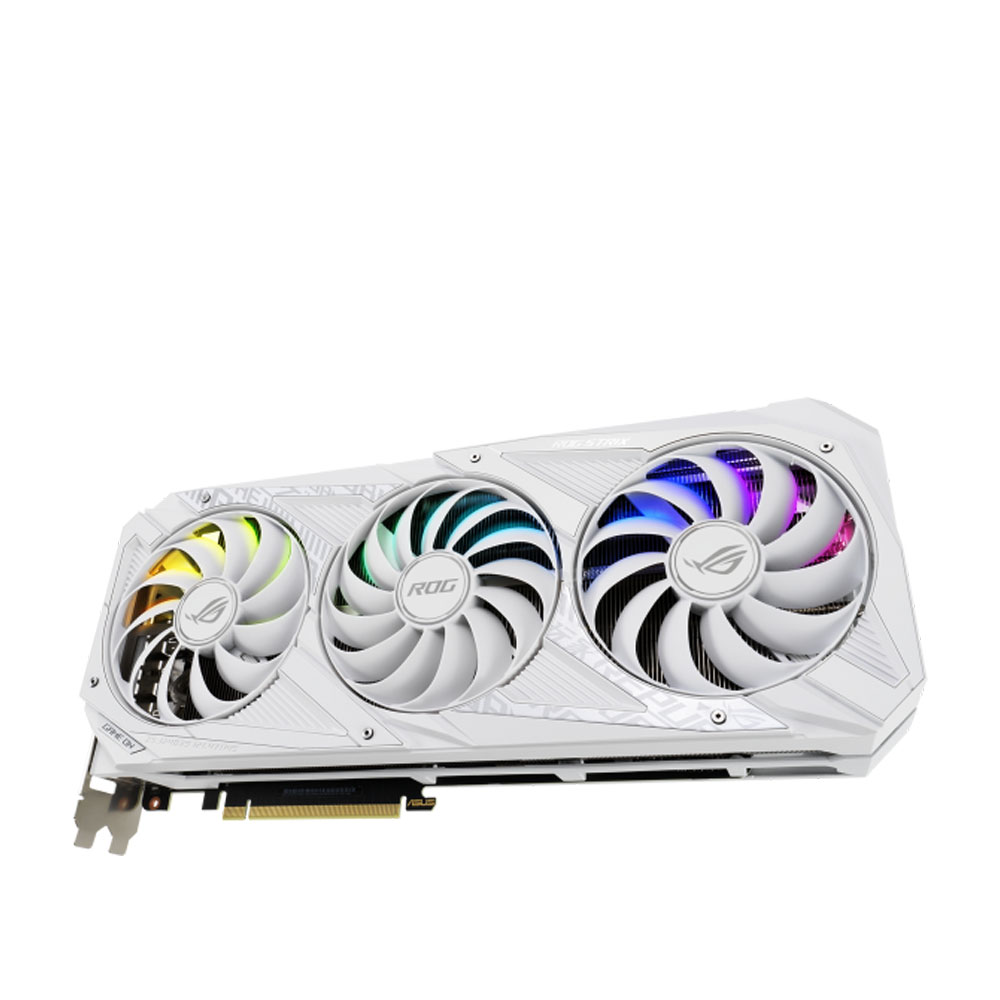 Card màn hình Asus ROG Strix GeForce RTX 3090 OC White Edition (ROG-STRIX-RTX3090-O24G-WHITE)