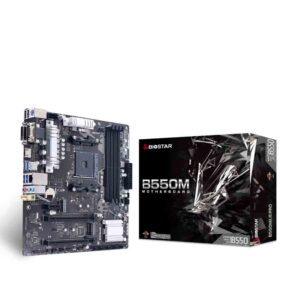 Mainboard Biostar B550MX/E PRO (AMD AM4, mATX, 4 khe RAM DDR4)