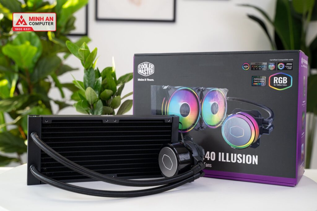 Tản nhiệt nước AIO Cooler Master MasterLiquid ML240L ILLUSION
