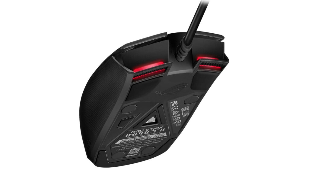 Chuột máy tính Asus ROG Strix Impact II Gaming (Black) 9 Chuột máy tính Asus ROG Strix Impact II Gaming (Black)