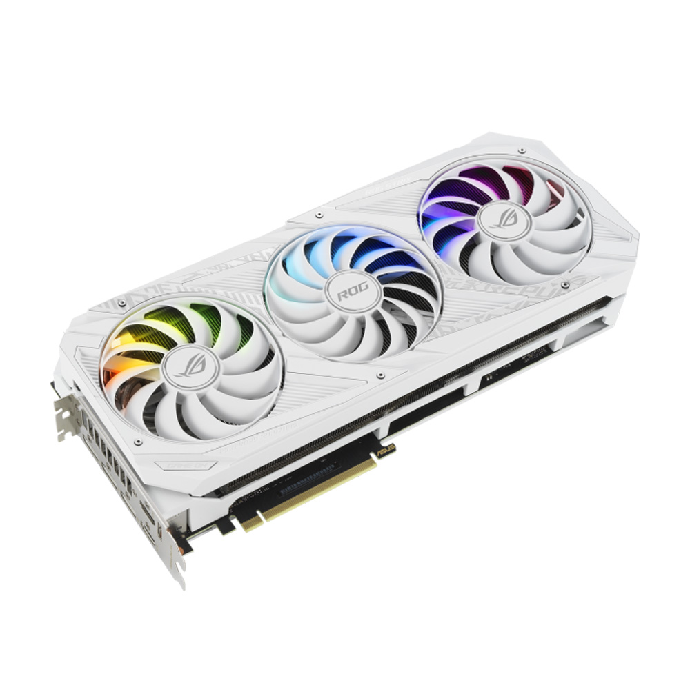 Card màn hình Asus ROG Strix RTX 3080 OC Gaming White (ROG-STRIX-RTX3080-O10G-White-GAMING)