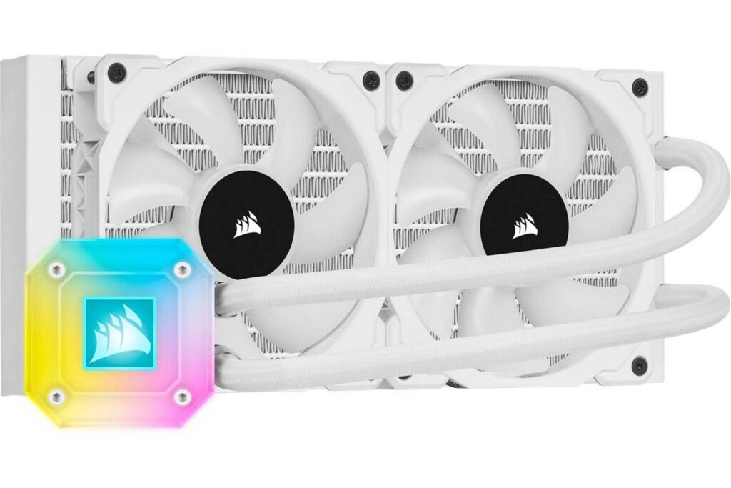Tản nhiệt nước AIO Corsair H100i Elite Capellix White 30 Tản nhiệt nước AIO Corsair H100i Elite Capellix White