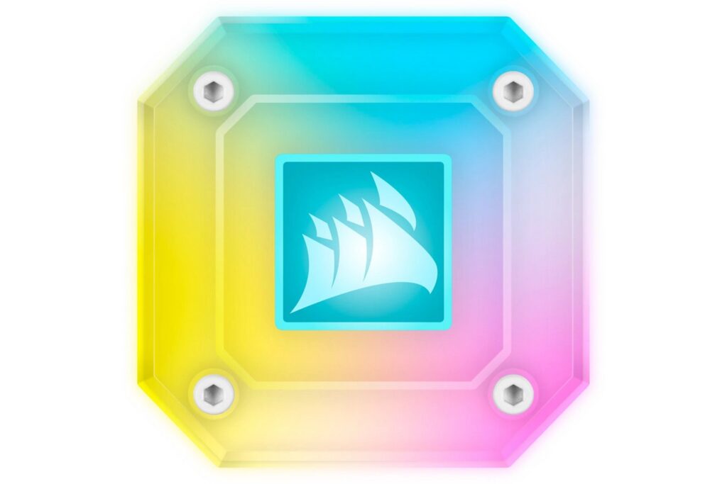 Tản nhiệt nước AIO Corsair H100i Elite Capellix White 28 Tản nhiệt nước AIO Corsair H100i Elite Capellix White