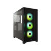 Vỏ case Corsair iCUE 4000X RGB TG Black 11 Vỏ case Corsair iCUE 4000X RGB TG Black