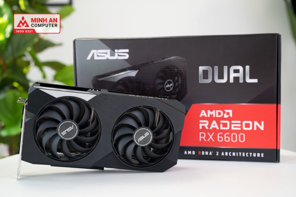 Card màn hình Asus Dual Radeon RX 6600 8GB (DUAL-RX6600-8G)