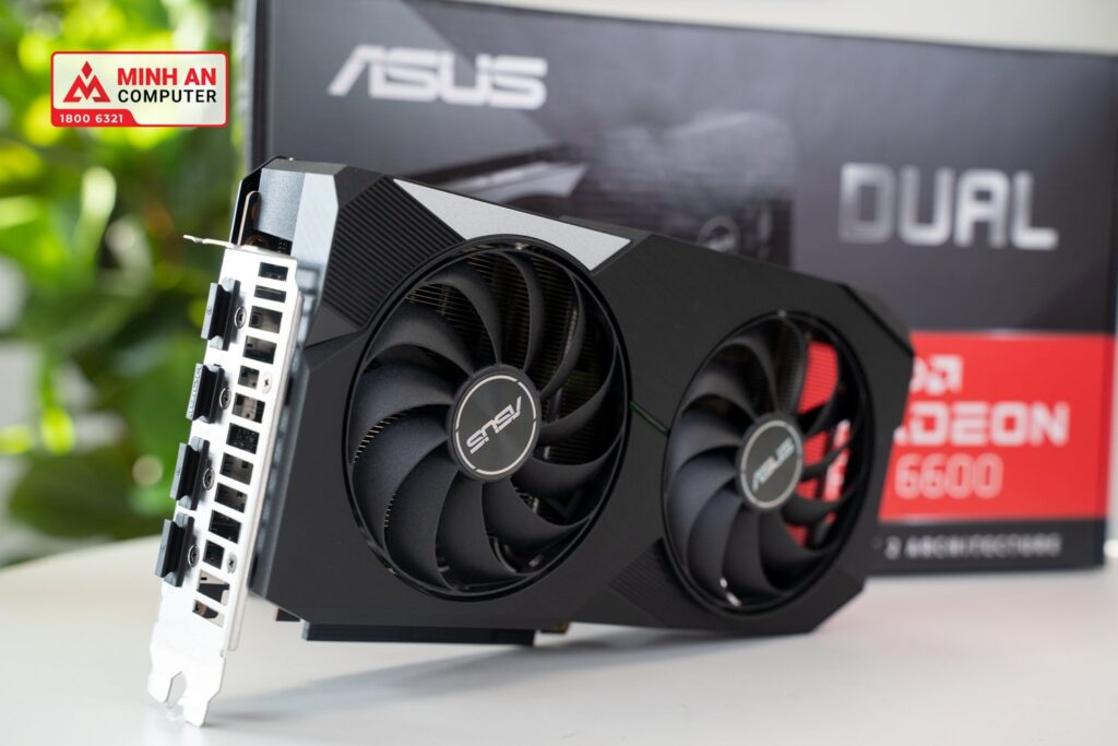 Card màn hình Asus Dual Radeon RX 6600 8GB (DUAL-RX6600-8G)
