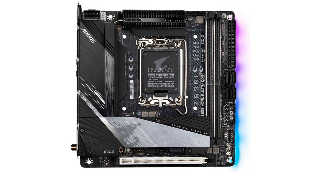 Mainboard Gigabyte Z690I Aorus Ultra DDR4 (Socket 1700 | ITX | 2 khe ram) 8 Mainboard Gigabyte Z690I Aorus Ultra DDR4 (Socket 1700 | ITX | 2 khe ram)