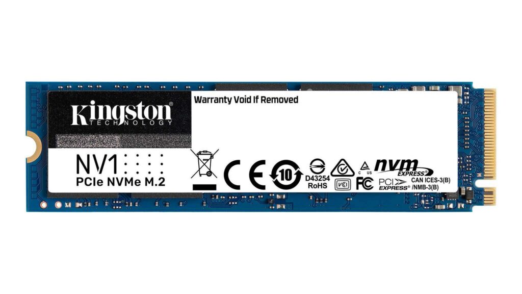 Ổ cứng SSD Kingston NV1 250GB (M.2 NVMe Gen3 x4 | 2.100/1.100MB/s | SNVS/250G)