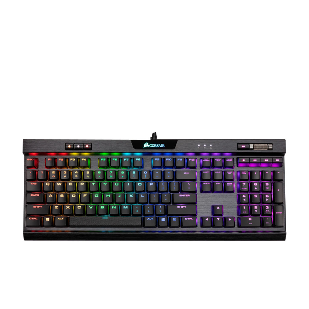 Bàn phím cơ Corsair K70 MK2 Low Profile Rapidfire – Cherry MX Low Profile Speed Switch