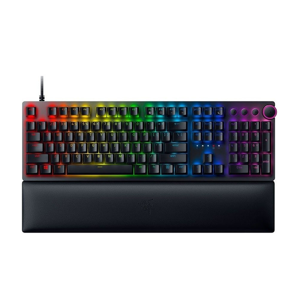 Bàn phím cơ Razer Huntsman V2 Linear Red Switch (Black)