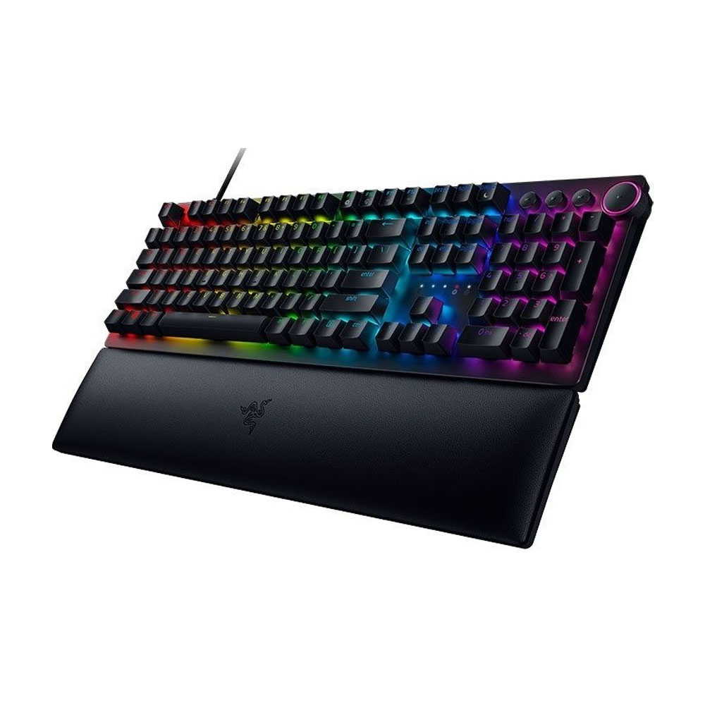 Bàn phím cơ Razer Huntsman V2 Linear Red Switch (Black)