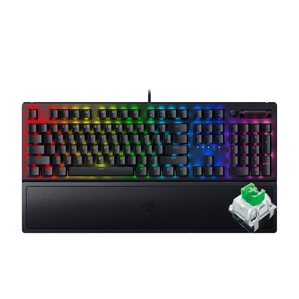 Bàn phím cơ Razer Huntsman V2 Linear Red Switch (Black)