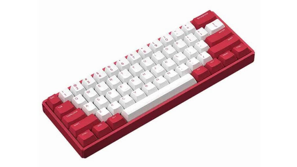 Bàn phím cơ IQUNIX F60 Strawberry Cherry MX Switch 6 Bàn phím cơ IQUNIX F60 Strawberry Cherry MX Switch