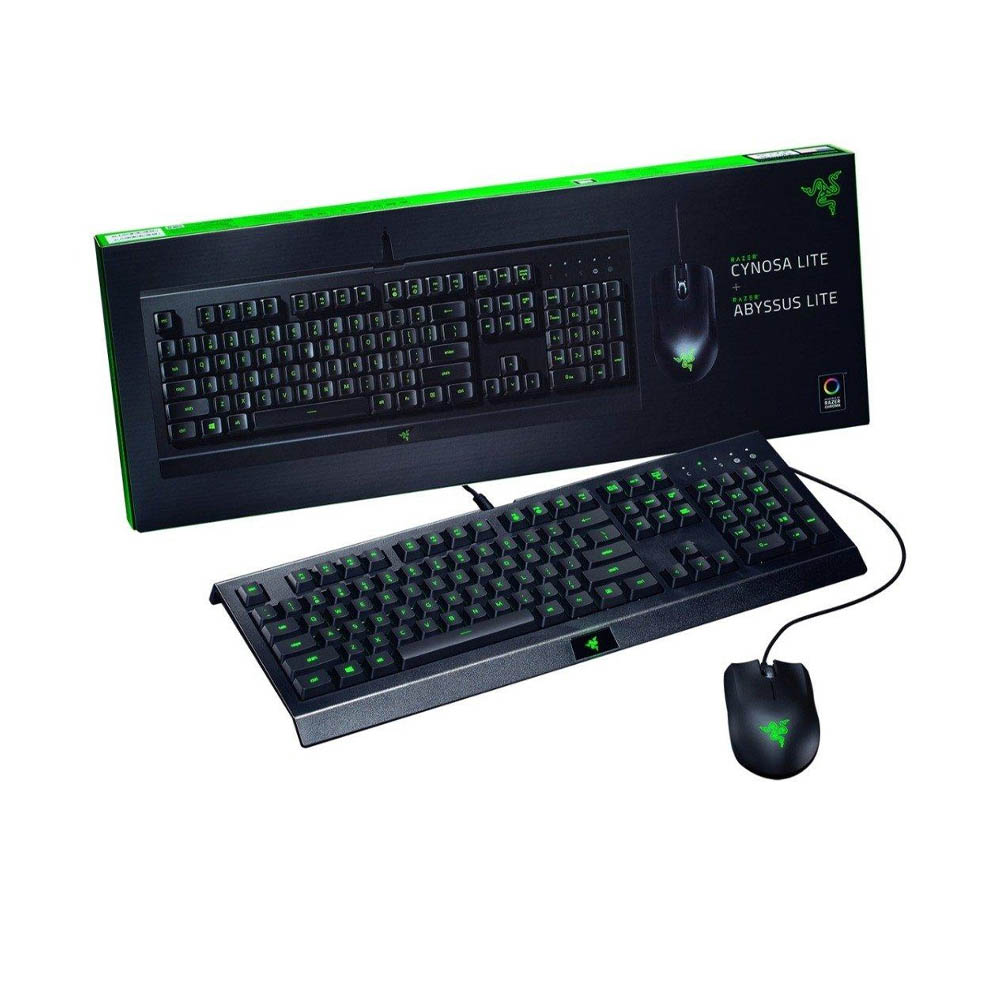 Bộ phím chuột Razer Cynosa Lite and Razer Abyssus Lite