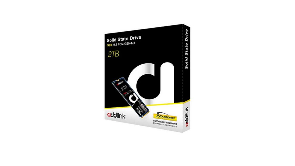 Ổ cứng SSD ADDLINK S90 2TB (M.2 Nvme Gen 4x4 | đọc 5000MB/s / ghi 4400MB/s | AD2TBS90M2P) 6 Ổ cứng SSD ADDLINK S90 2TB (M.2 Nvme Gen 4x4 | đọc 5000MB/s / ghi 4400MB/s | AD2TBS90M2P)