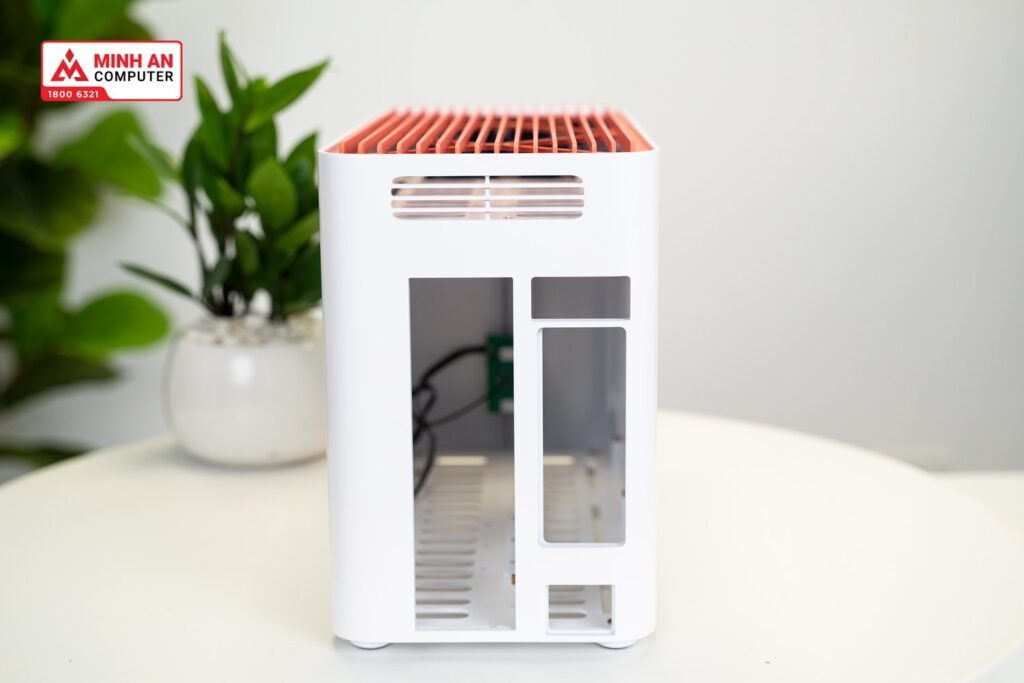 Vỏ case IQUNIX ZX-1 Air cooling Mini ITX White Coral (Trắng) 5 Vỏ case IQUNIX ZX-1 Air cooling Mini ITX White Coral (Trắng)