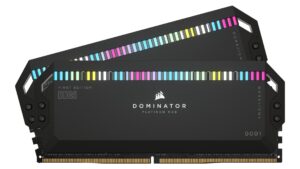 RAM Corsair DOMINATOR PLATINUM RGB 32GB (2x16GB | 5200MHz | DDR5 | Black | CMT32GX5M2B5200C40)