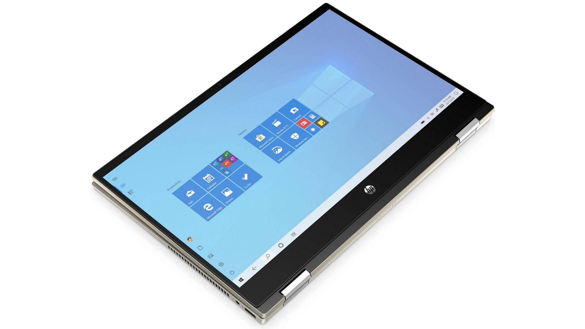 Laptop HP Pavilion x360 Convertible 14-dy0075TU 46L93PA (i7-1165G7 | RAM 8G | SSD 512G | 14" FHD Touch | W10 | Vàng)