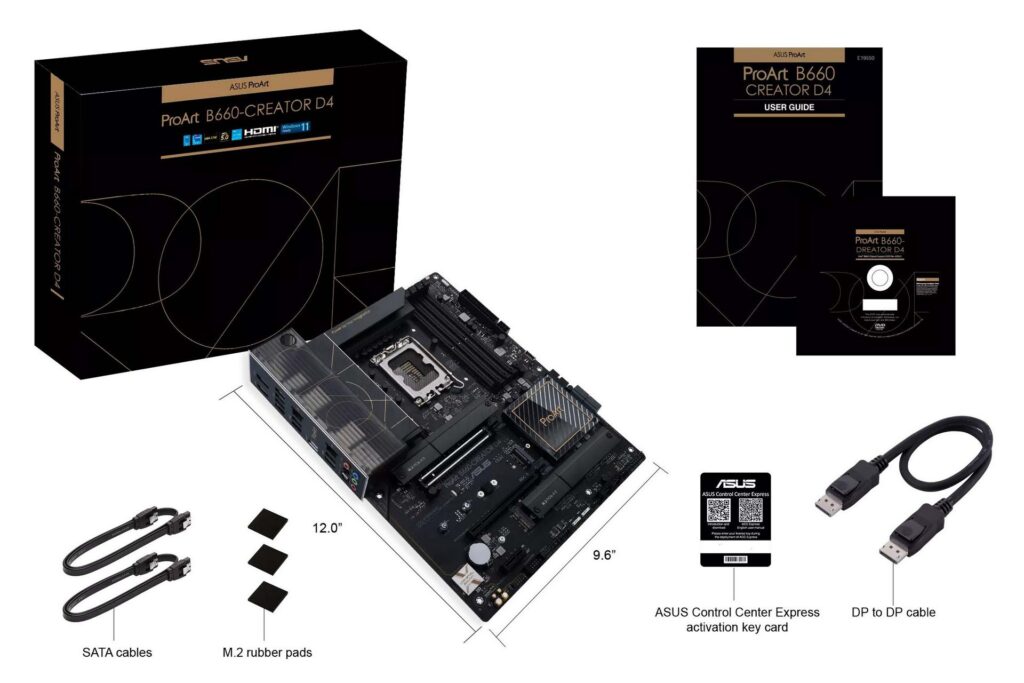 Mainboard ASUS ProArt B660-CREATOR D4 (LGA 1700 | ATX | 4 khe RAM DDR4) 6 Mainboard ASUS ProArt B660-CREATOR D4 (LGA 1700 | ATX | 4 khe RAM DDR4)