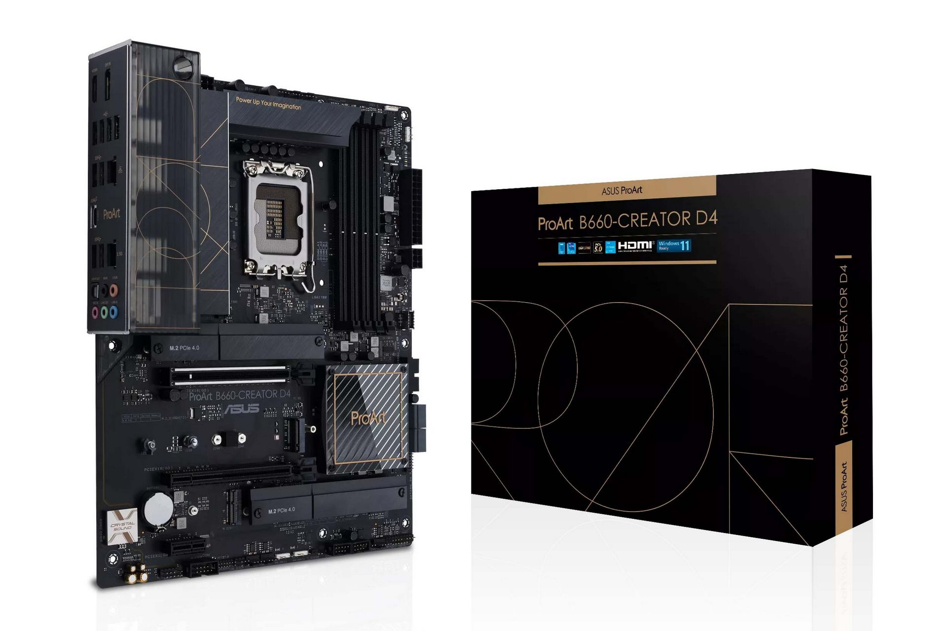 Mainboard ASUS ProArt B660-CREATOR D4 (LGA 1700 | ATX | 4 khe RAM DDR4)