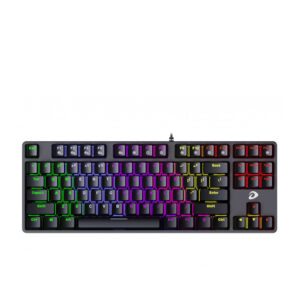 Bàn phím cơ DareU EK87 Multi Led Black – Brown Switch