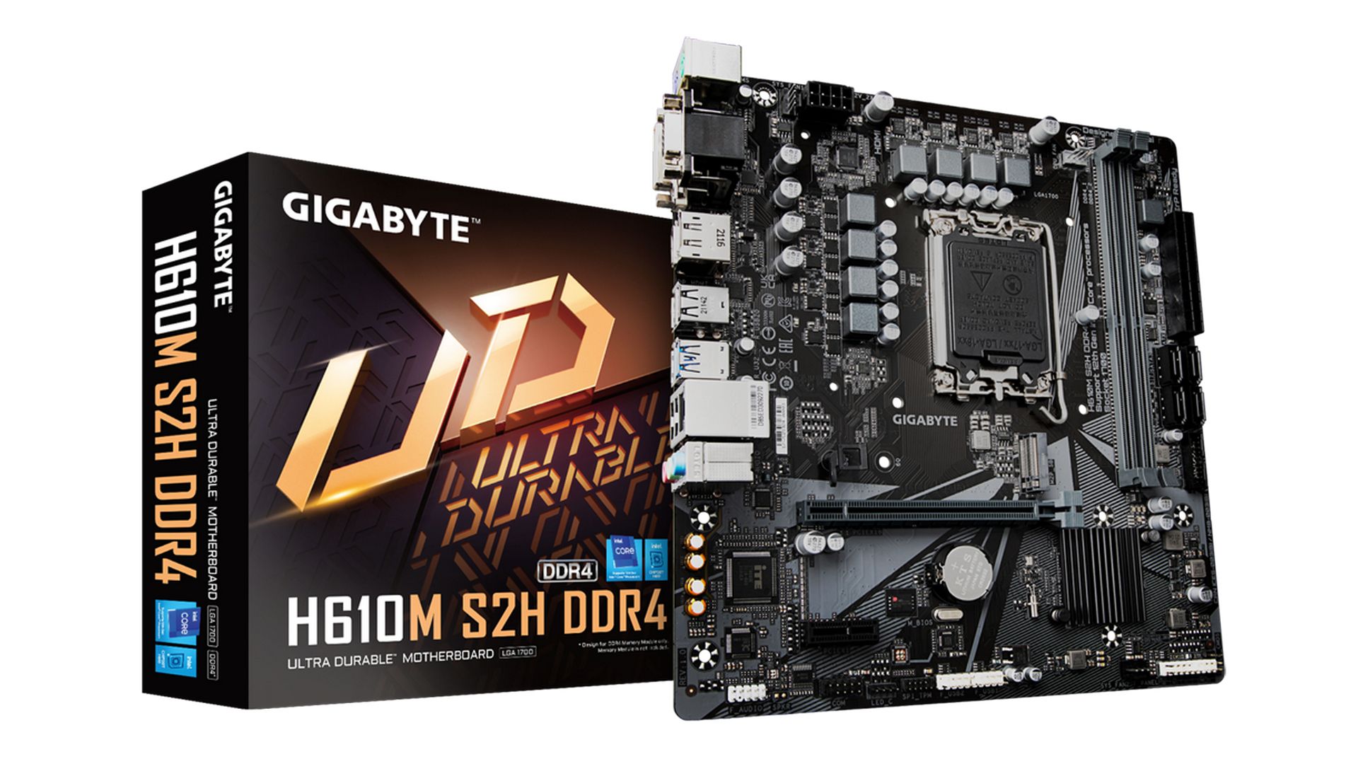 Mainboard Gigabyte H610M S2H DDR4 (LGA1700 | 2 Khe RAM | M-ATX)