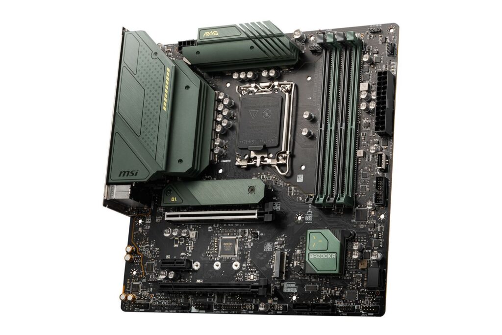 Mainboard MSI MAG B660M BAZOOKA DDR4 (LGA1700 | 4 Khe RAM | M-ATX) 5 Mainboard MSI MAG B660M BAZOOKA DDR4 (LGA1700 | 4 Khe RAM | M-ATX)
