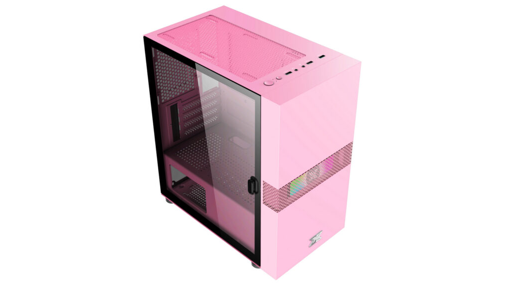 Vỏ Case Xigmatek Aero Fadil 1F Queen (Hồng)