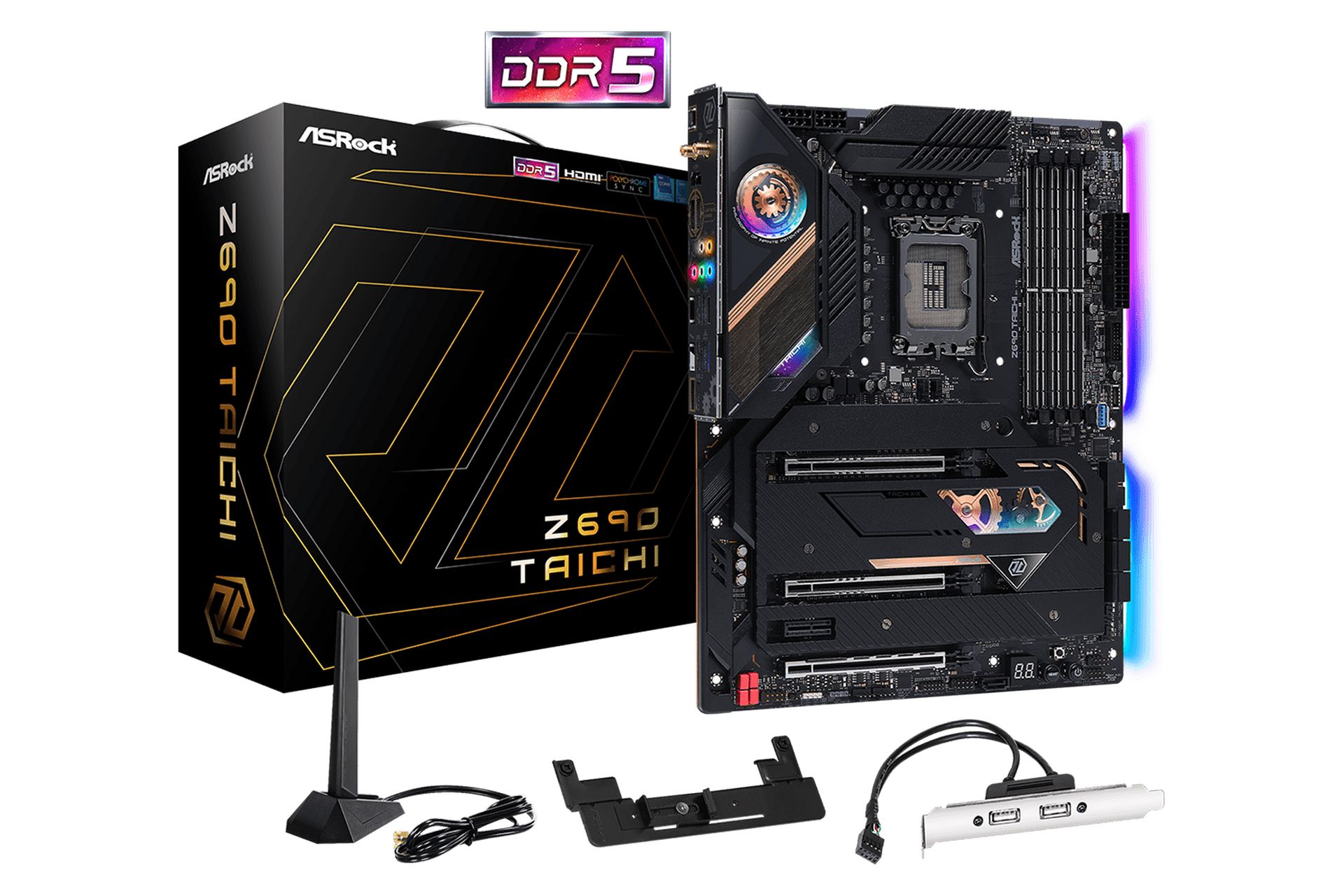 Mainboard ASRock Z690 TAICHI (Socket 1700 | ATX | 4 Khe DDR5)