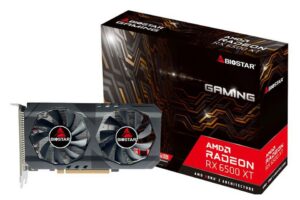 Card màn hình Biostar AMD Radeon RX 6500 XT 4GB DDR6 VA65X6RA46