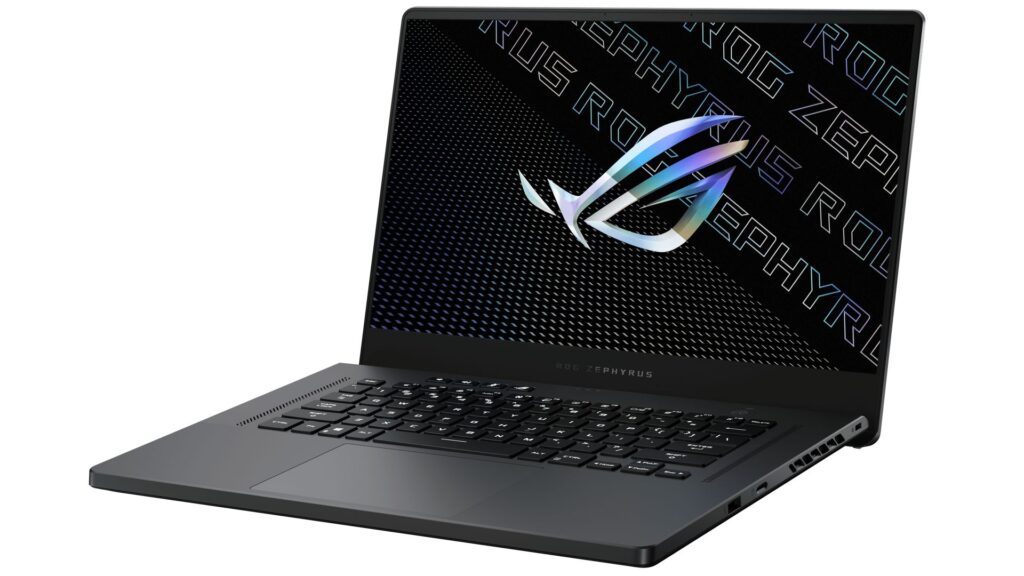 Laptop ASUS ROG Zephyrus G15 GA503QS-HQ052T (Ryzen 9-5900HS | RTX 3080 | RAM 32GB | SSD 1TB | 15.6-WQHD-IPS-165Hz | Win10 | Xám)