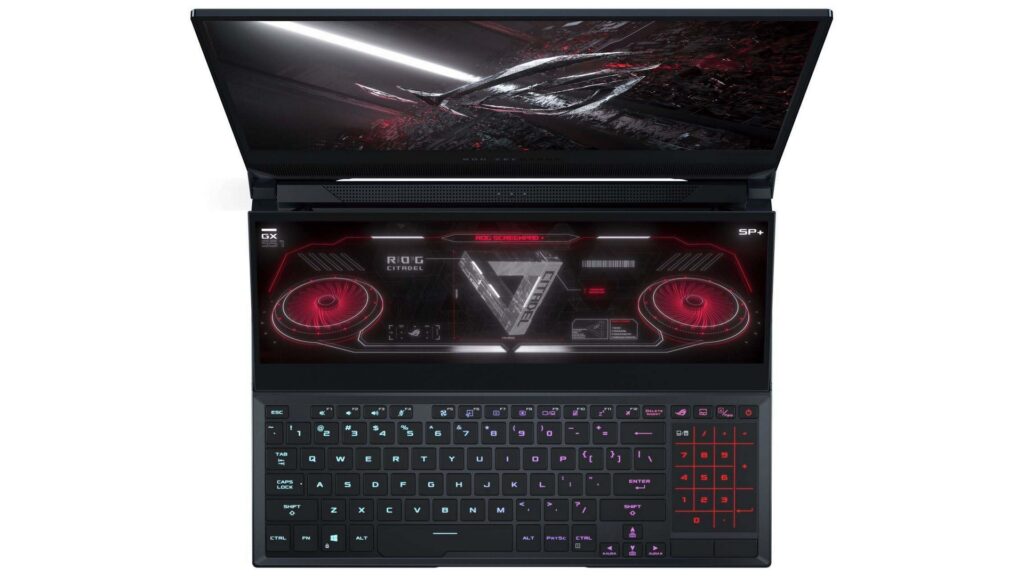 Laptop ASUS ROG Zephyrus Duo 15 SE GX551QR-HF080T (Ryzen 9-5900HX | RTX 3070 8GB | RAM 32GB | SSD 1TB | 15.6-FHD | Win10 | Đen) 15 Laptop ASUS ROG Zephyrus Duo 15 SE GX551QR-HF080T (Ryzen 9-5900HX | RTX 3070 8GB | RAM 32GB | SSD 1TB | 15.6-FHD | Win10 | Đen)