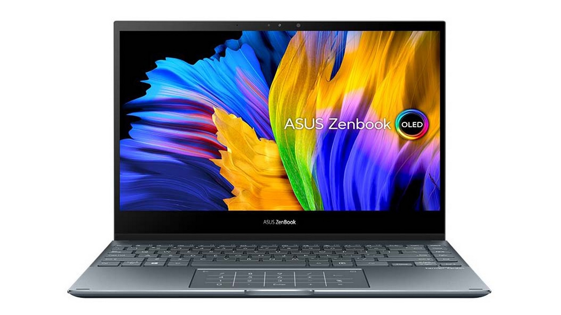 Laptop ASUS Zenbook Flip 13 UX363EA-HP532T (i5-1135G7 | RAM 8GB | SSD 512GB | 13.3 FHD Touch | Win10 | Pine Grey)