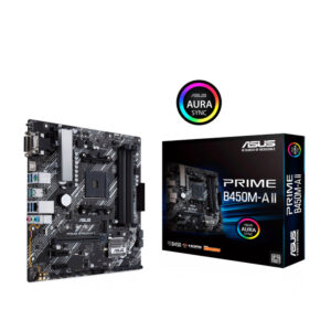 Mainboard Asus PRIME B450M-A II (Socket AM4 | M-ATX | 4 khe RAM DDR4)