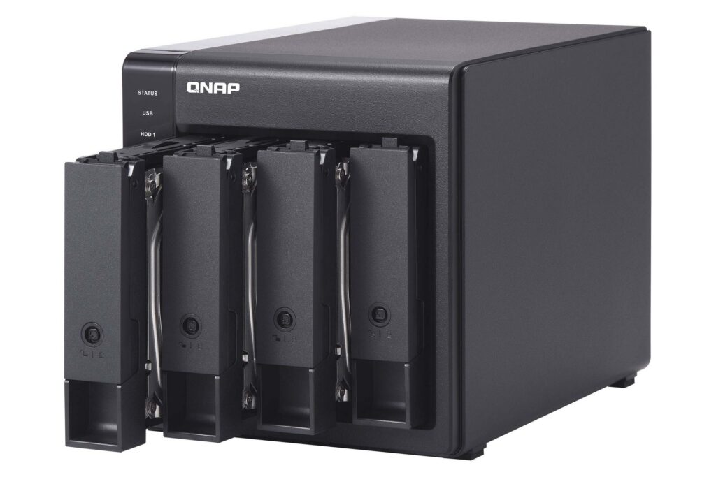 Bộ mở rộng QNAP TR-004 (4 Khay | USB-C | Chưa có ổ cứng)