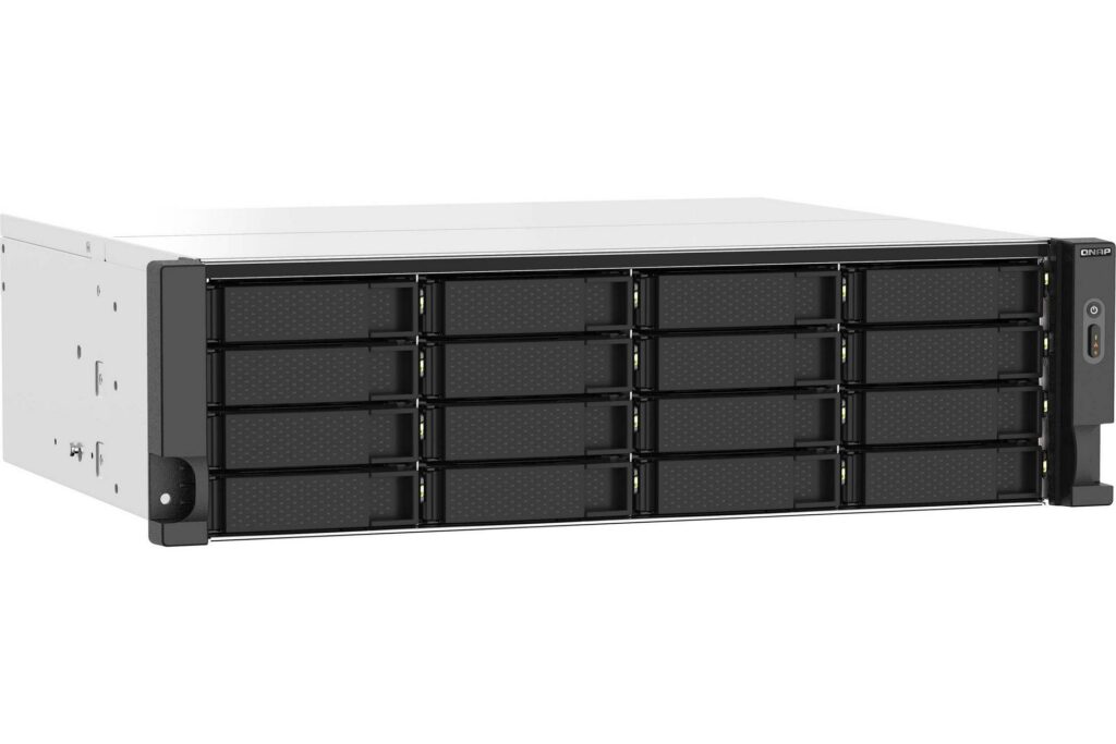 Thiết bị lưu trữ QNAP TS-1673AU-RP-16G (3U | 16-Bay | Ryzen V1500B | 16GB RAM | 2.5GbE LAN)