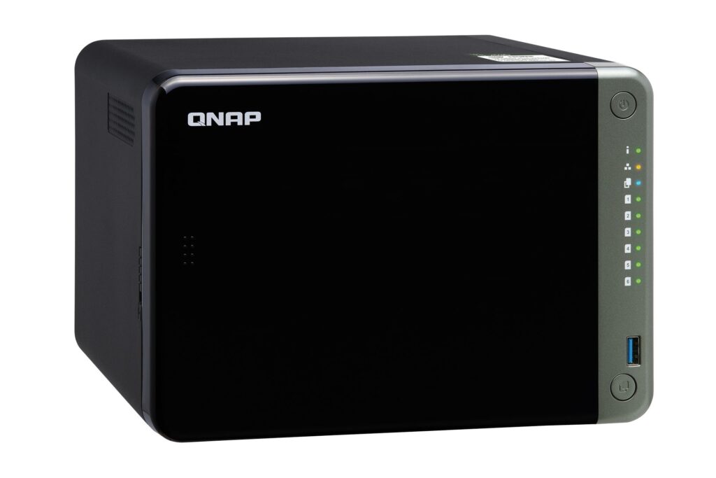 Thiết bị lưu trữ QNAP TS-653D-8G (6-Bay | Celeron J4125 | RAM 8GB | M.2 PCIe | 2.5 GbE | USB 3.2)