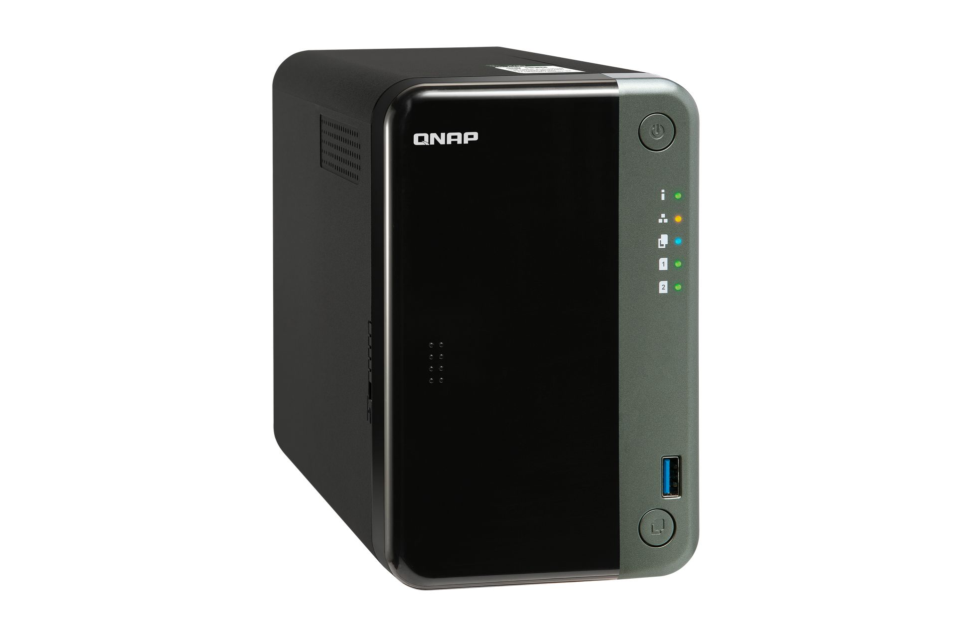 Thiết bị lưu trữ QNAP TS-253D-4G (2-Bay | Celeron J4125 | RAM 4GB | 2.5 GbE | USB 3.2) 1 Thiết bị lưu trữ QNAP TS-253D-4G (2-Bay | Celeron J4125 | RAM 4GB | 2.5 GbE | USB 3.2)