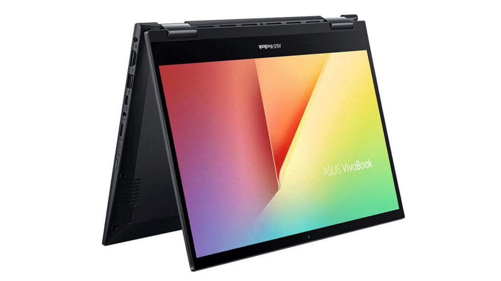 Laptop Asus VivoBook Flip TM420UA EC022T (14 inch FHD | Ryzen 5 5500U | RAM 8GB | SSD 512GB | Win 10 | Black)