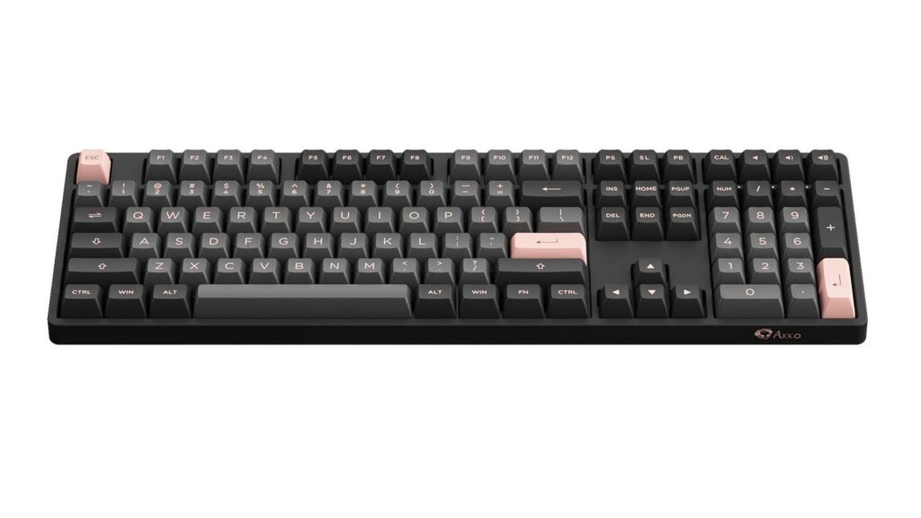 Bàn phím cơ AKKO 5108S Black Pink - Akko CS Jelly Blue Switch 13 Bàn phím cơ AKKO 5108S Black Pink - Akko CS Jelly Blue Switch