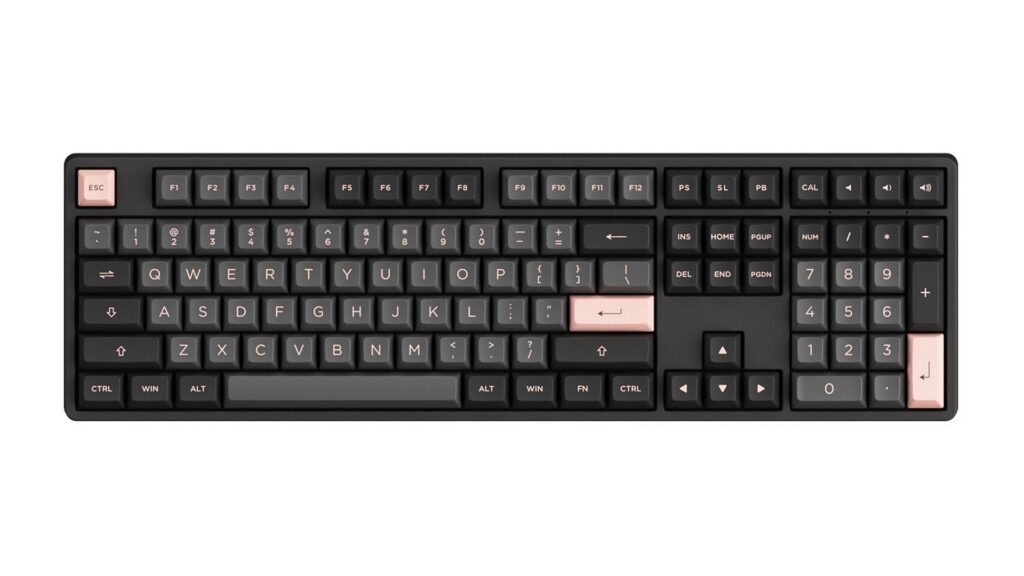 Bàn phím cơ AKKO 5108S Black Pink - Akko CS Jelly Blue Switch 9 Bàn phím cơ AKKO 5108S Black Pink - Akko CS Jelly Blue Switch