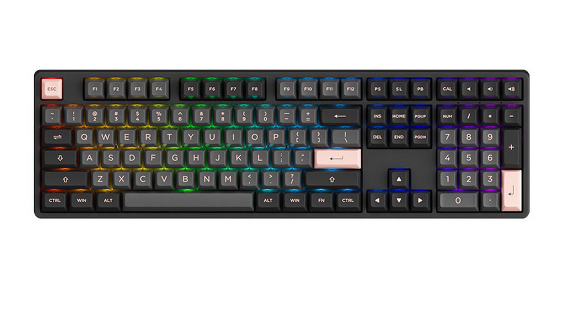 Bàn phím cơ AKKO 5108S Black Pink - Akko CS Jelly Blue Switch