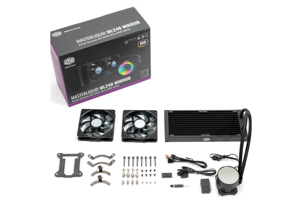 Tản nhiệt nước AIO Cooler Master MasterLiquid ML240 Mirror
