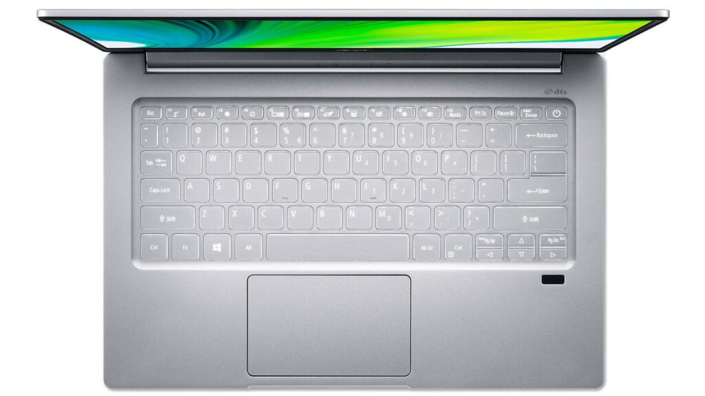 Laptop Acer Swift 3 SF314-43-R52K NX.AB1SG.004 (14 inch FHD | Ryzen 7 5700U | RAM 8GB | SSD 512GB | Win 10 | Silver)