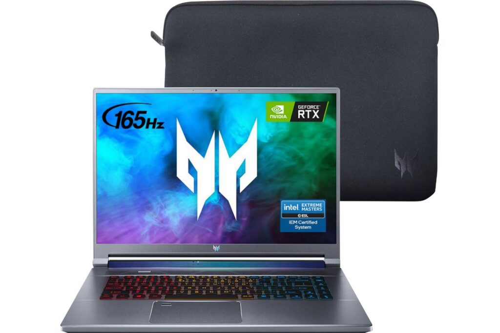 Laptop Acer Predator Triton 500 SE PT516-51s-71RW NH.QAKSV.001 (i7-11800H | RAM 64GB | SSD 1TB | RTX 3080 8GB | 16-WQXGA | Win10 | Steel Gray)