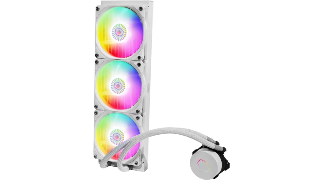 Tản nhiệt nước AIO Cooler Master MasterLiquid ML360L ARGB V2 White Edition